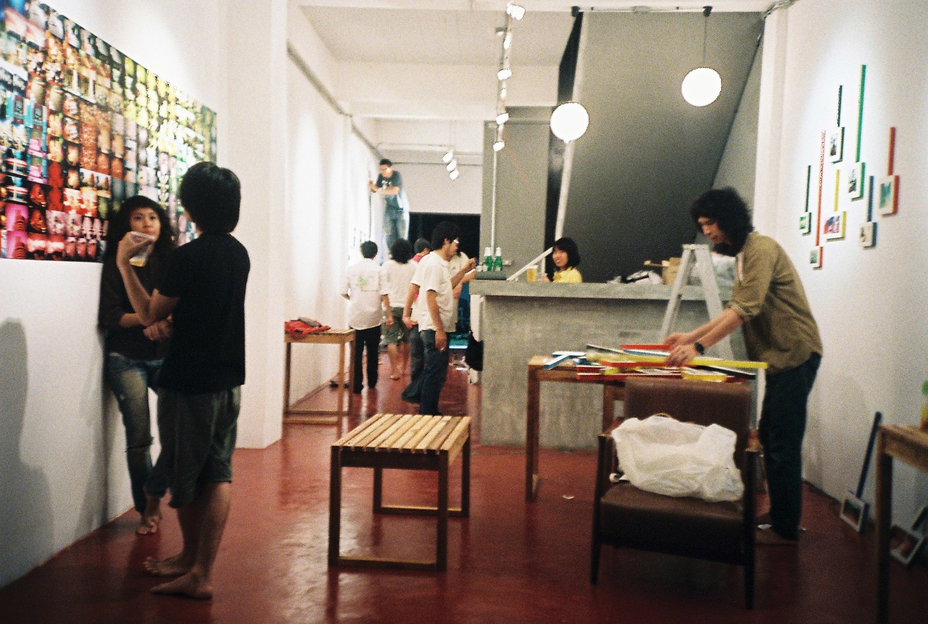"Chiang Mai Impression (2007)" by filmone* group, the first exhibition at minimal. photo by Atikom Mukdaprakorn